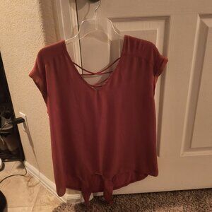 Dark Orange BCX Blouse